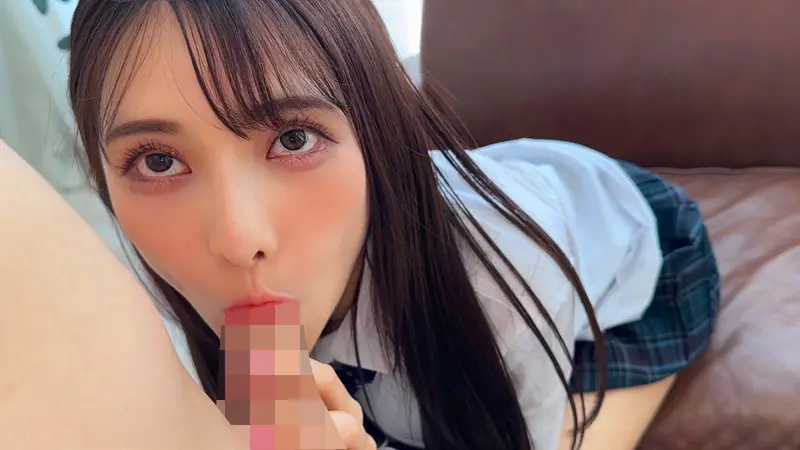 花衣つばき | 新境地！女子校生で魅せる制服美女 エロ画像-1